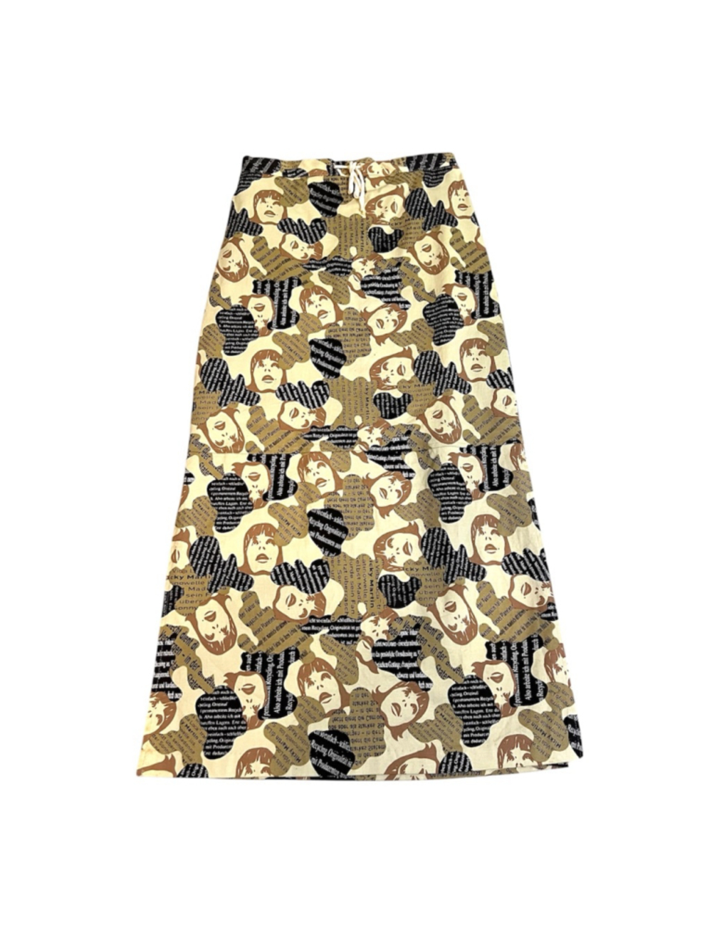 VINTAGE TRACY EVANS LIMITED Maxi Skirt Juniors 9 Beige Brown
